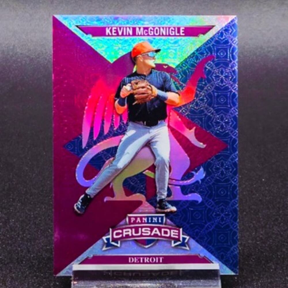 Kevin McGonigle 49/99 Crusade Purple Chromium Detroit Tigers Top Prospect
